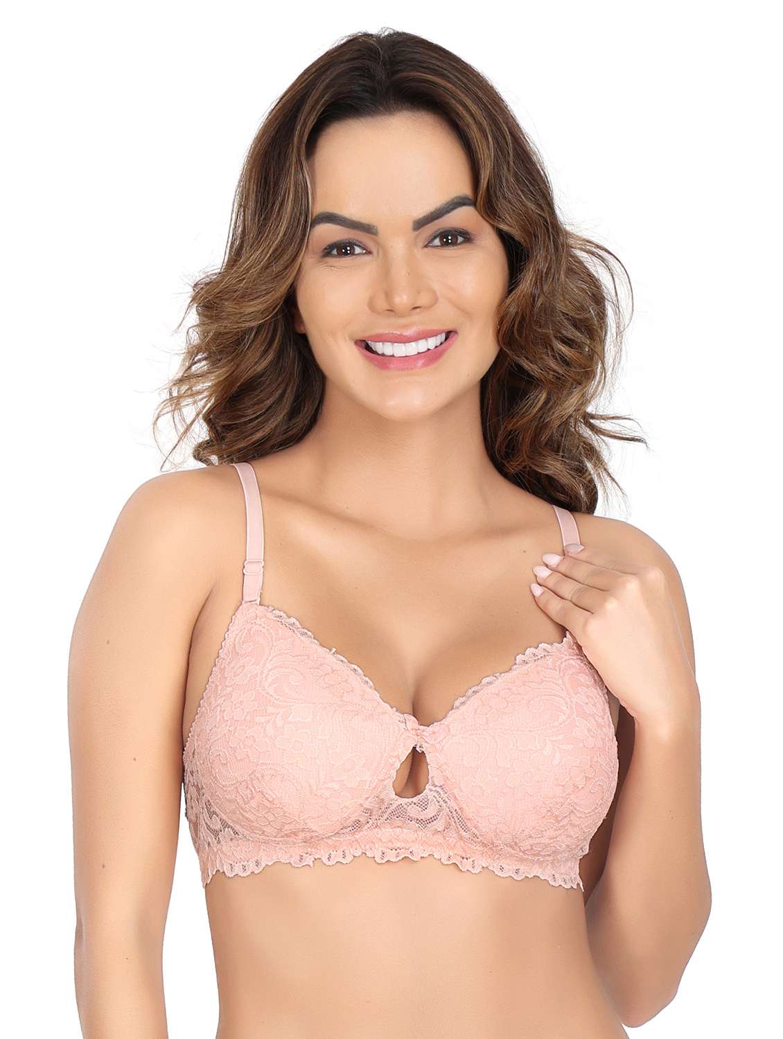 women pack of 2 net regular bra - 20758092 -  Standard Image - 1