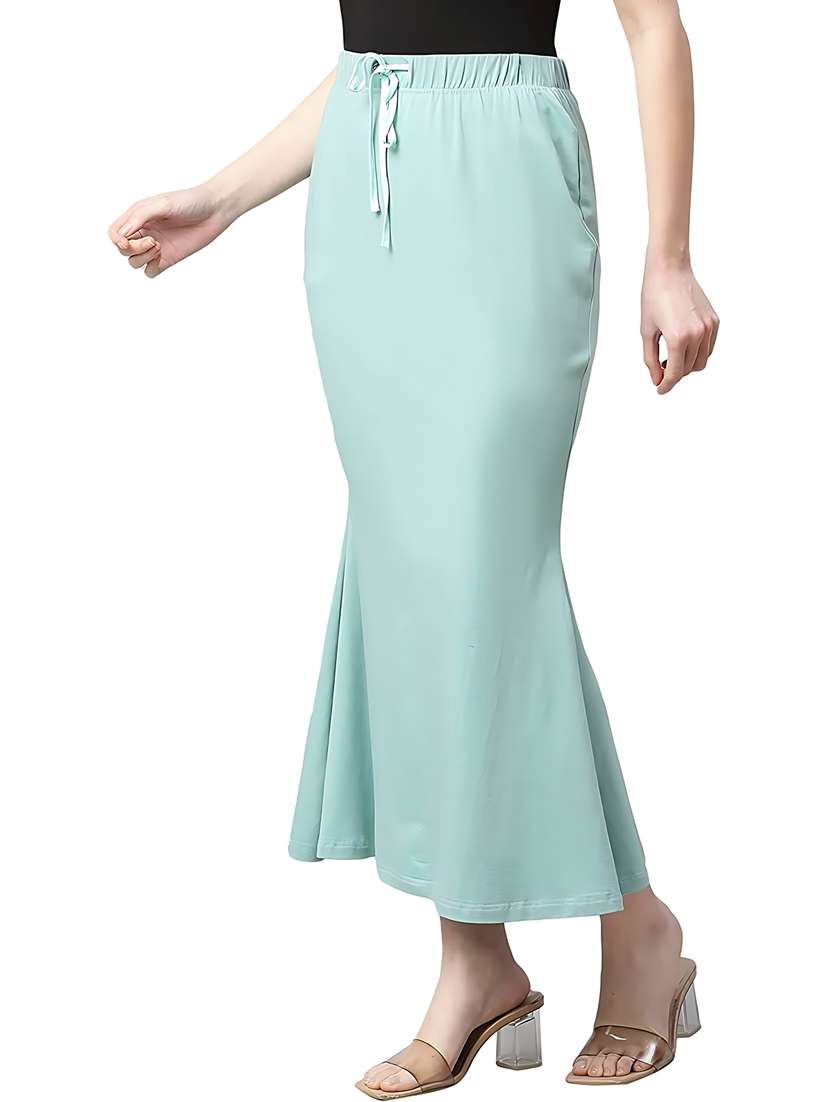 women solid nylon saree shaper  - 20758917 -  Standard Image - 1