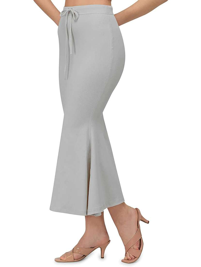 women solid saree shaper - 20760963 -  Standard Image - 1