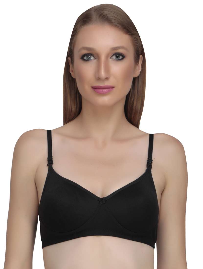pack of 2 solid multi colored t-shirt bra - 20763860 -  Standard Image - 1