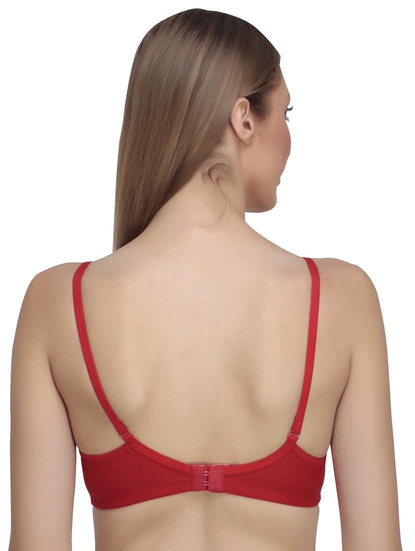 pack of 2 solid multi colored t-shirt bra - 20763860 -  Standard Image - 4