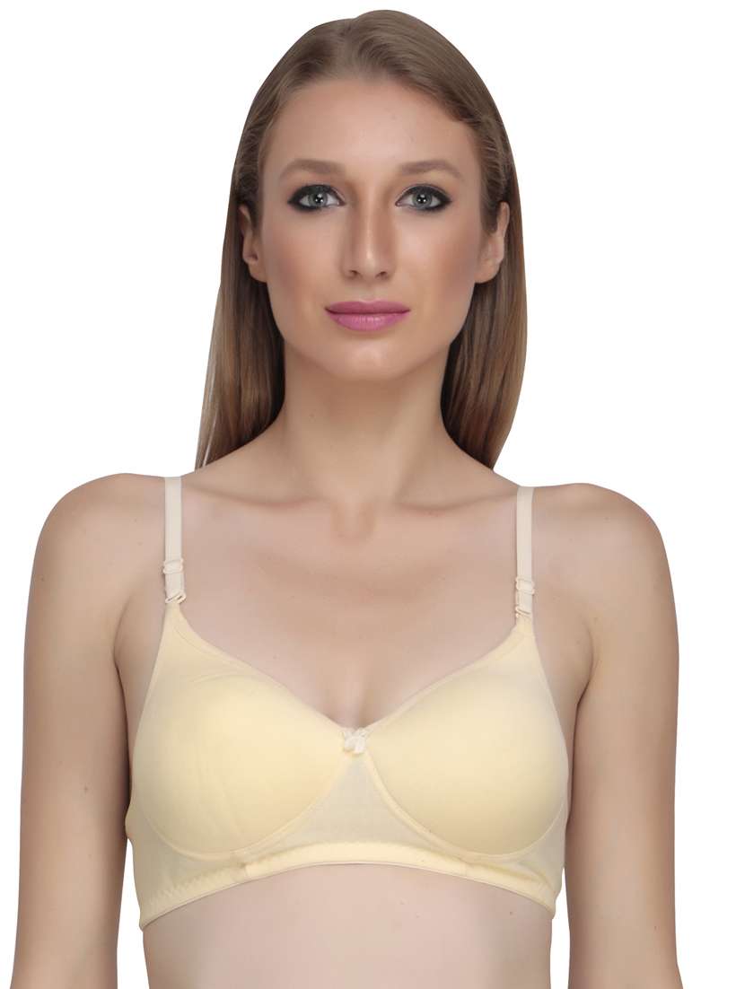 pack of 2 solid multi colored t-shirt bra - 20763870 -  Standard Image - 1