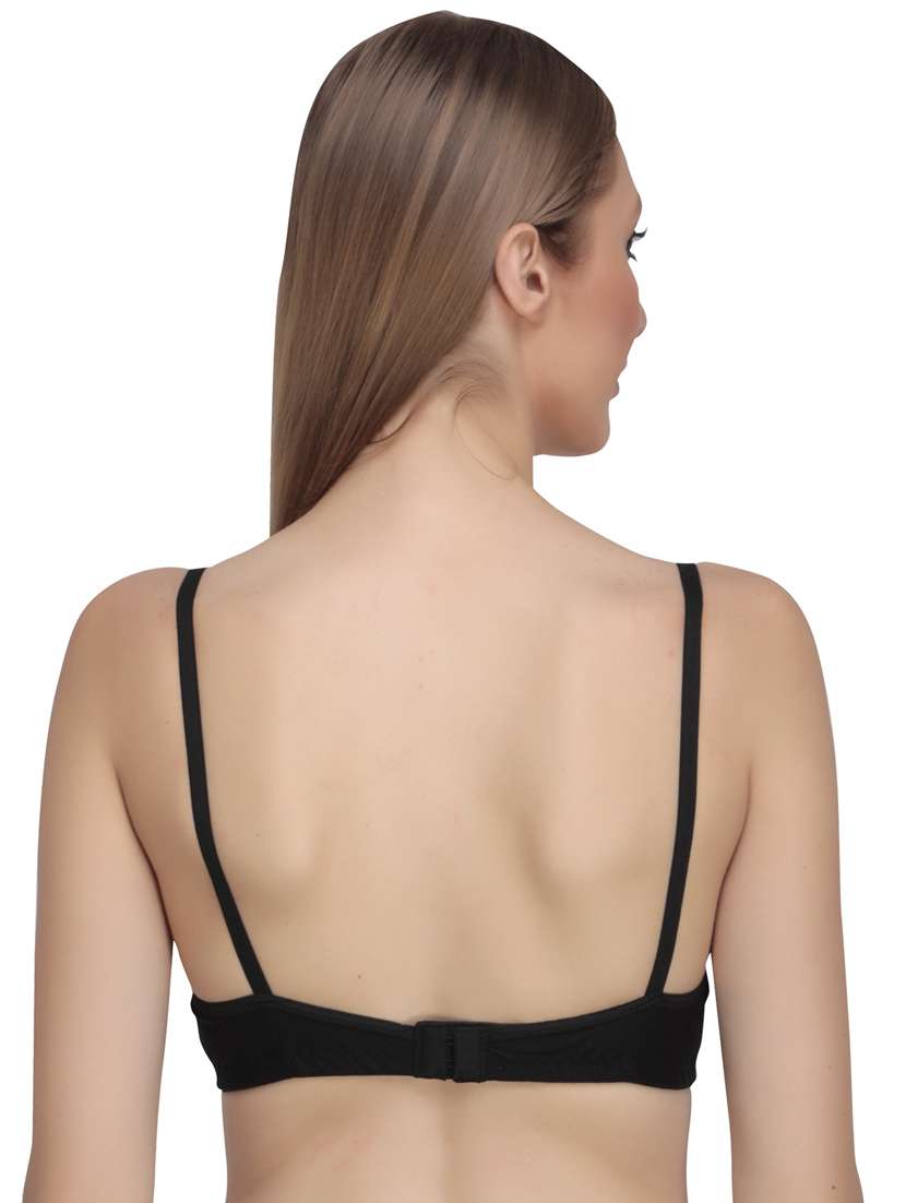 pack of 2 solid multi colored t-shirt bra - 20763870 -  Standard Image - 4