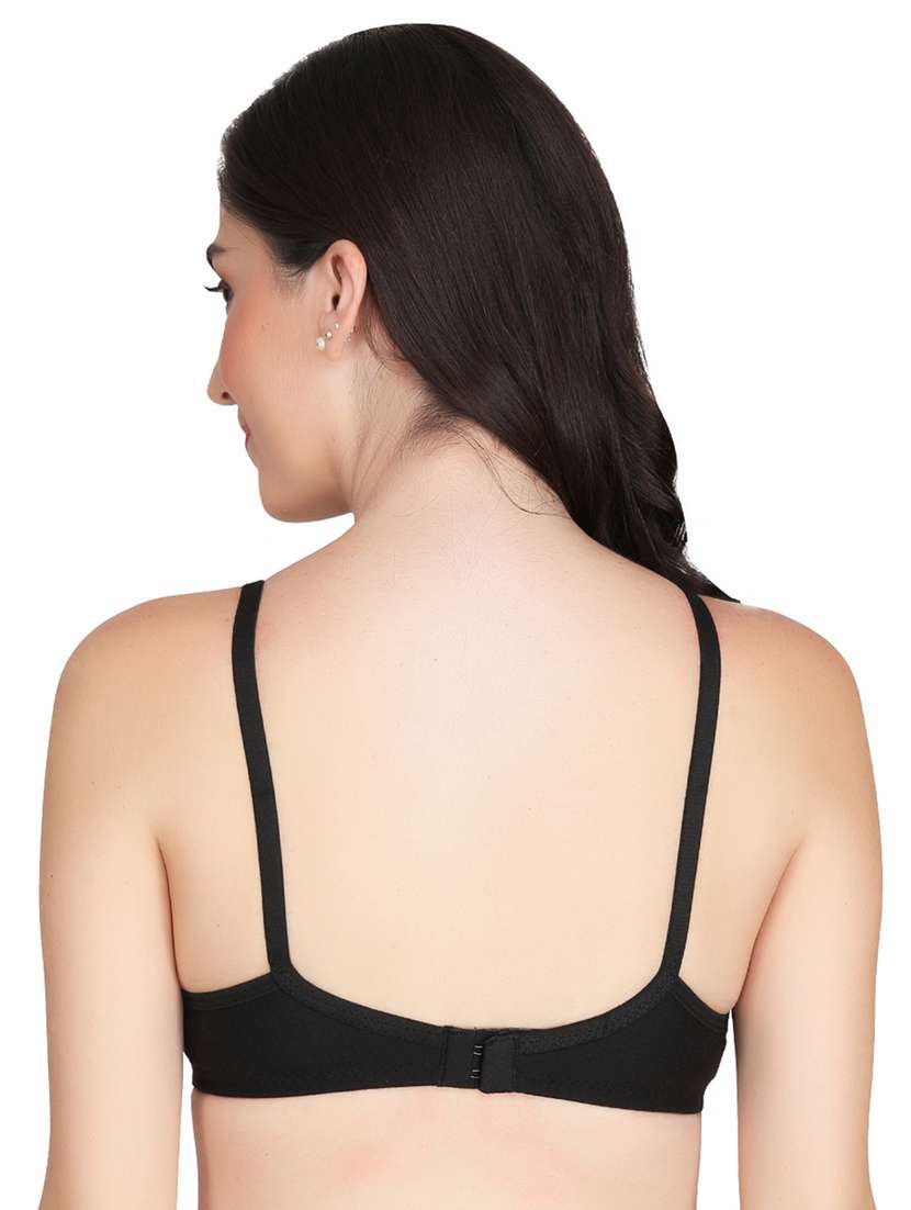 pack of 2 solid multi colored t-shirt bra - 20763877 -  Standard Image - 4