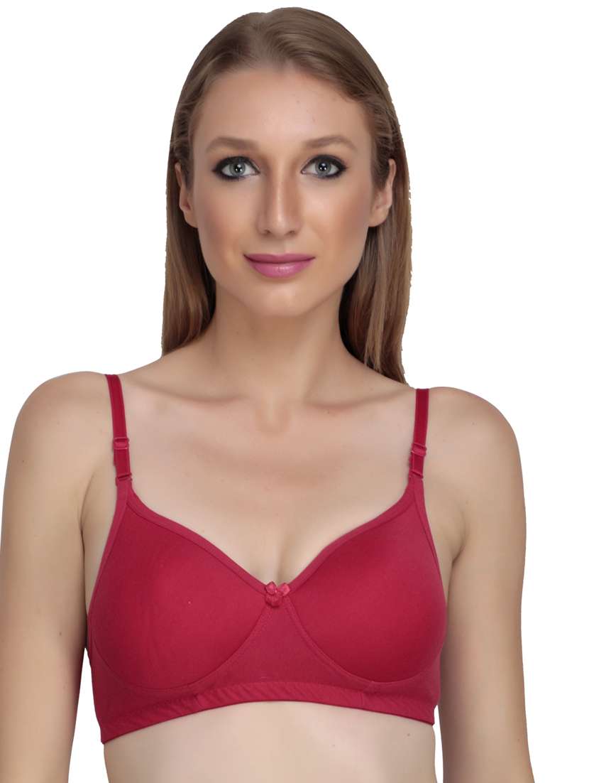 multi colored cotton blend tshirt bra - 20763887 - Standard Image - 1