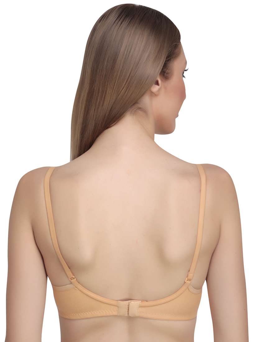 multi colored cotton blend tshirt bra - 20763887 - Standard Image - 4