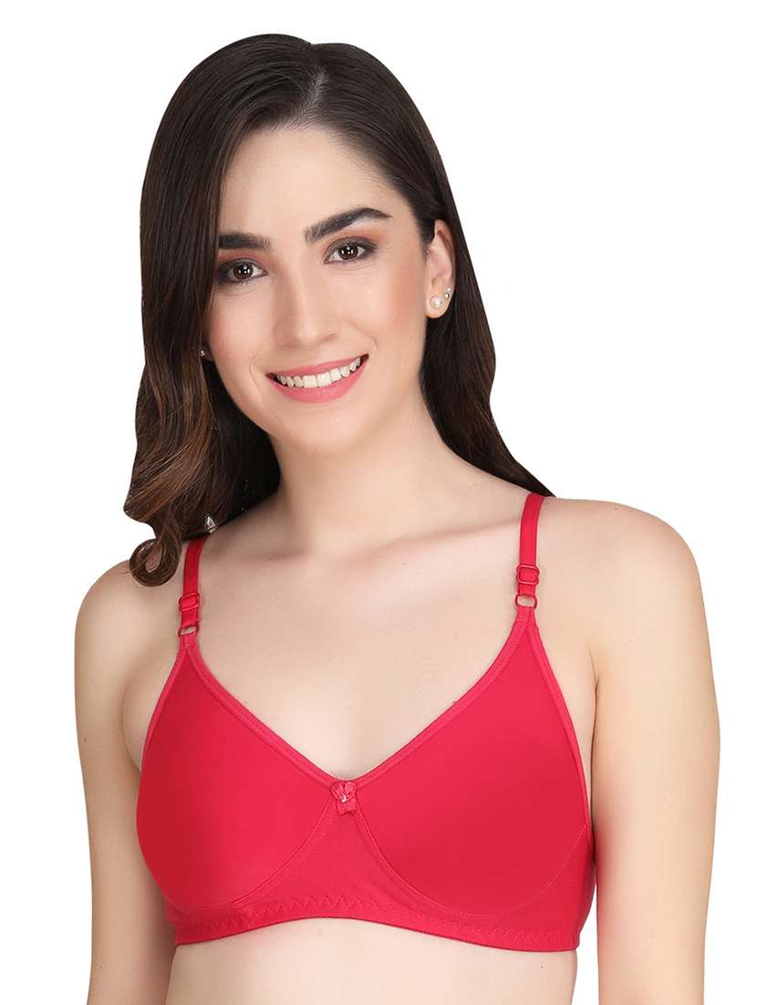 pack of 2 solid multi colored t-shirt bra - 20763899 - Standard Image - 1