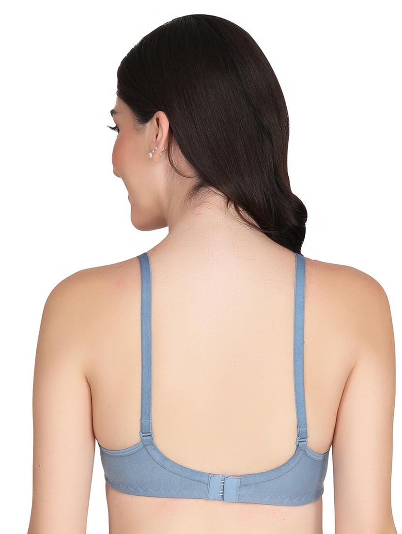 pack of 2 solid multi colored t-shirt bra - 20763913 - Standard Image - 4