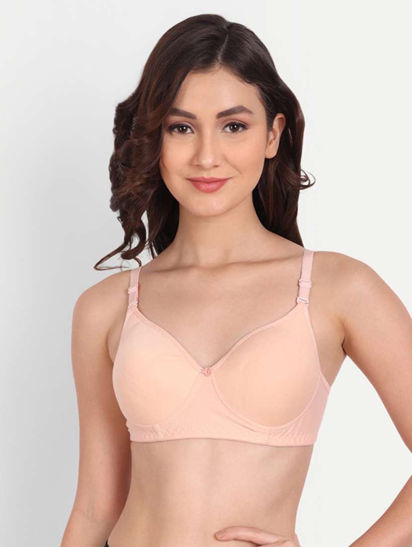pack of 2 solid multi colored t-shirt bra - 20763917 -  Standard Image - 1