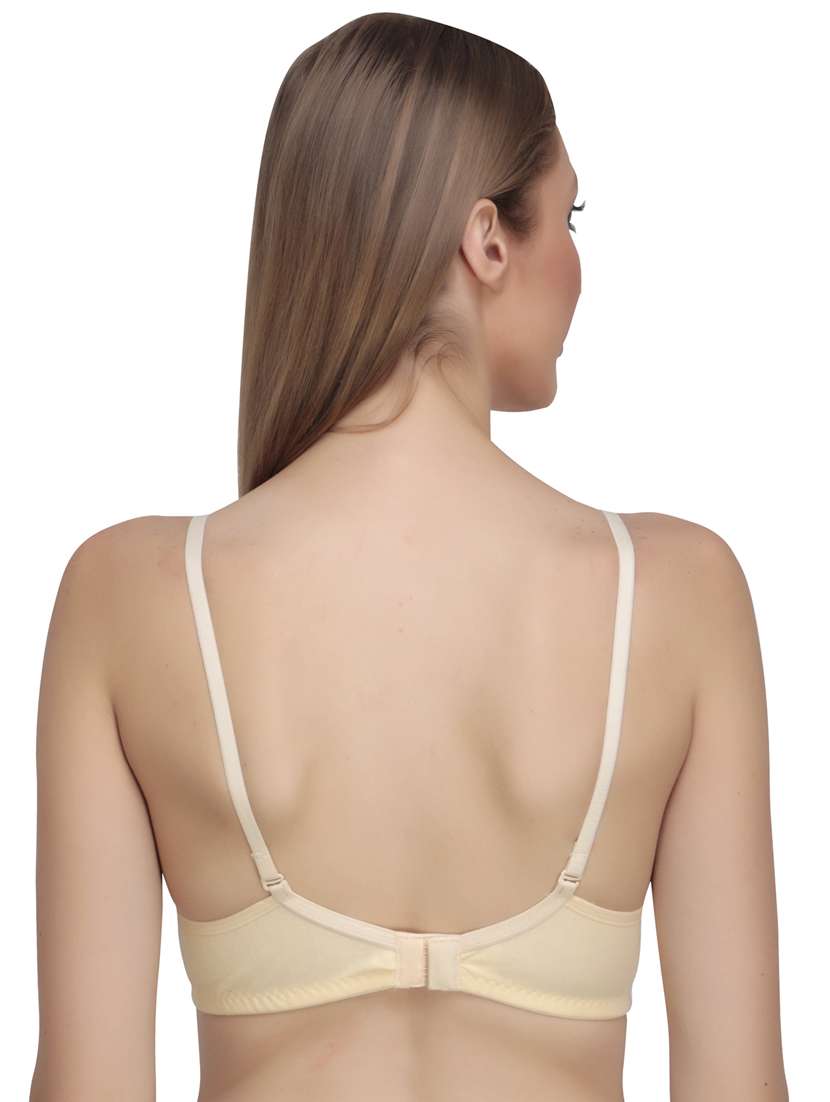 pack of 2 solid multi colored t-shirt bra - 20764021 -  Standard Image - 4