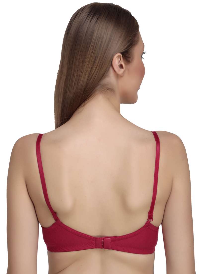 pack of 2 solid multi colored t-shirt bra - 20764023 -  Standard Image - 4