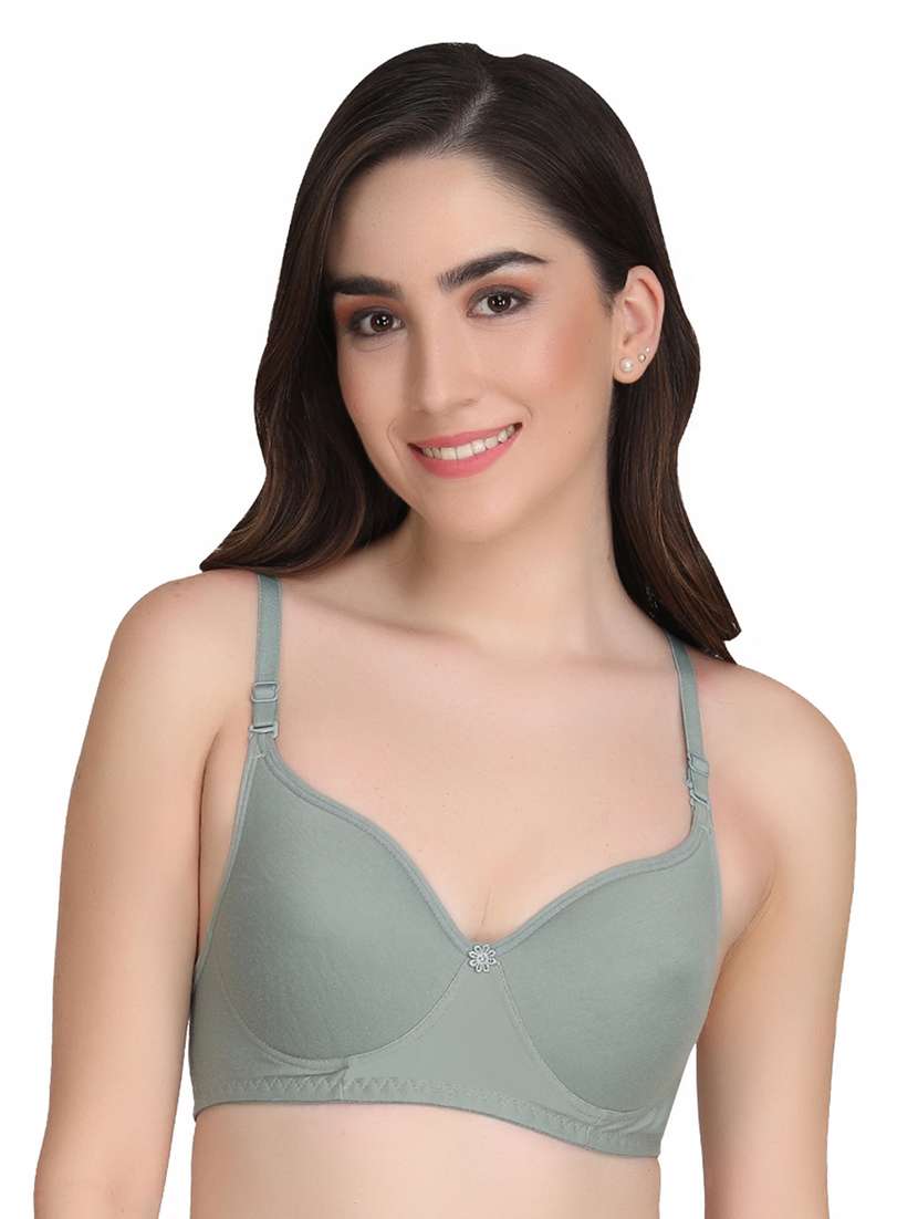 pack of 2 solid multi colored t-shirt bra - 20764028 -  Standard Image - 1
