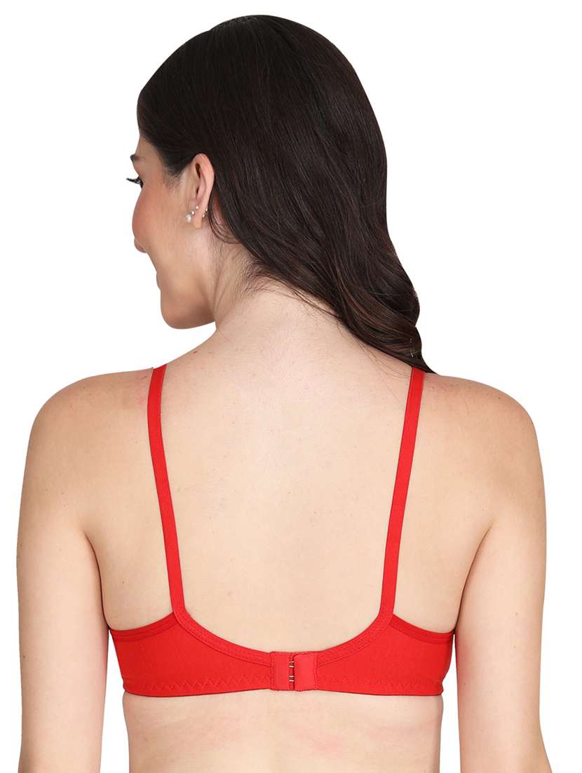 pack of 2 solid multi colored t-shirt bra - 20764028 - Standard Image - 4