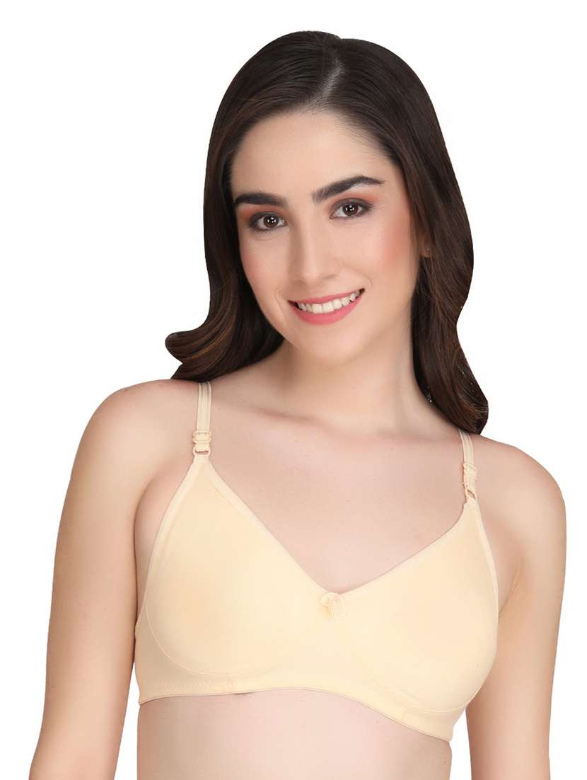 pack of 2 solid multi colored t-shirt bra - 20764044 -  Standard Image - 1