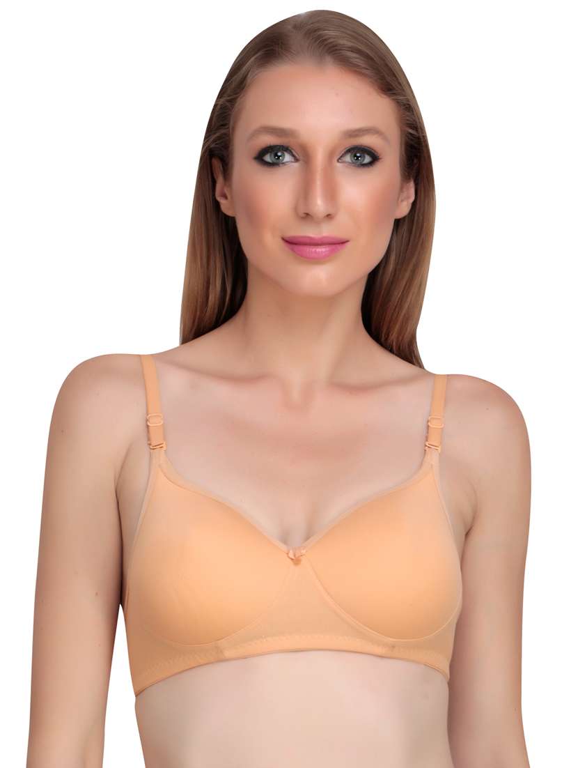pack of 2 solid multi colored t-shirt bra - 20764048 -  Standard Image - 1