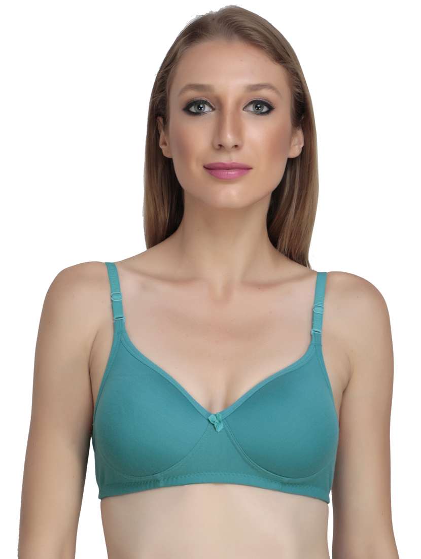 pack of 2 solid multi colored t-shirt bra - 20764054 -  Standard Image - 1