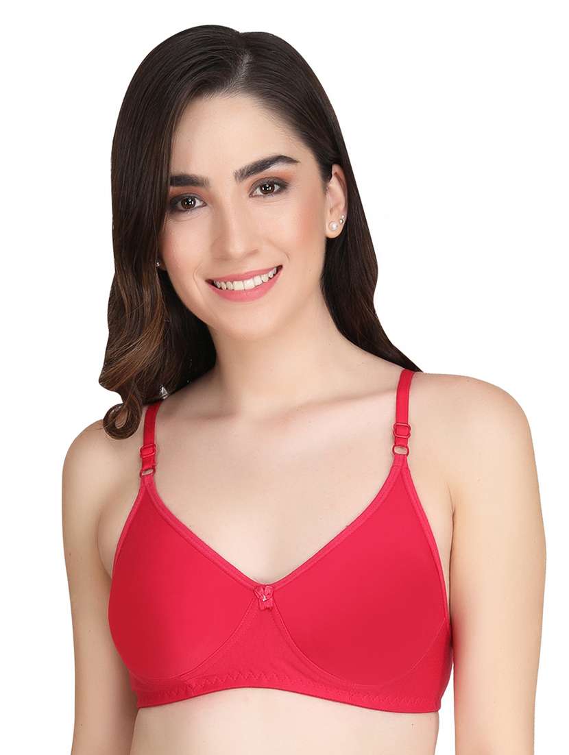 pack of 2 solid multi colored t-shirt bra - 20764055 -  Standard Image - 1