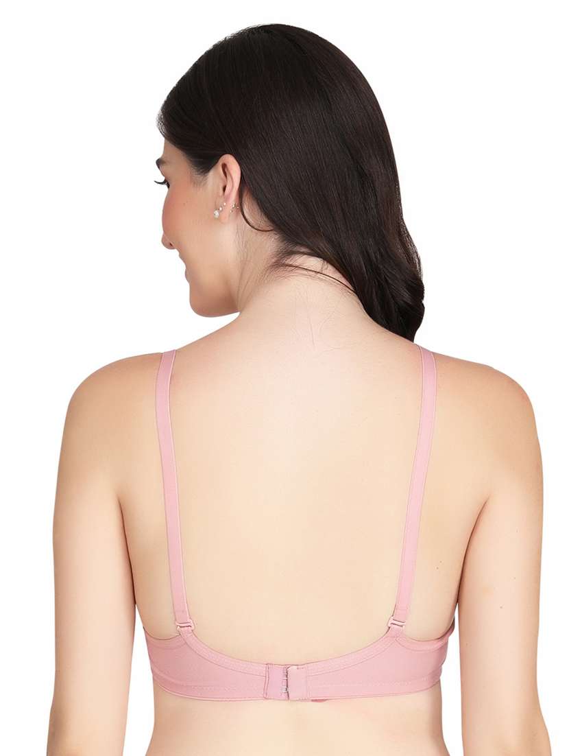 pack of 2 solid multi colored t-shirt bra - 20764059 -  Standard Image - 4