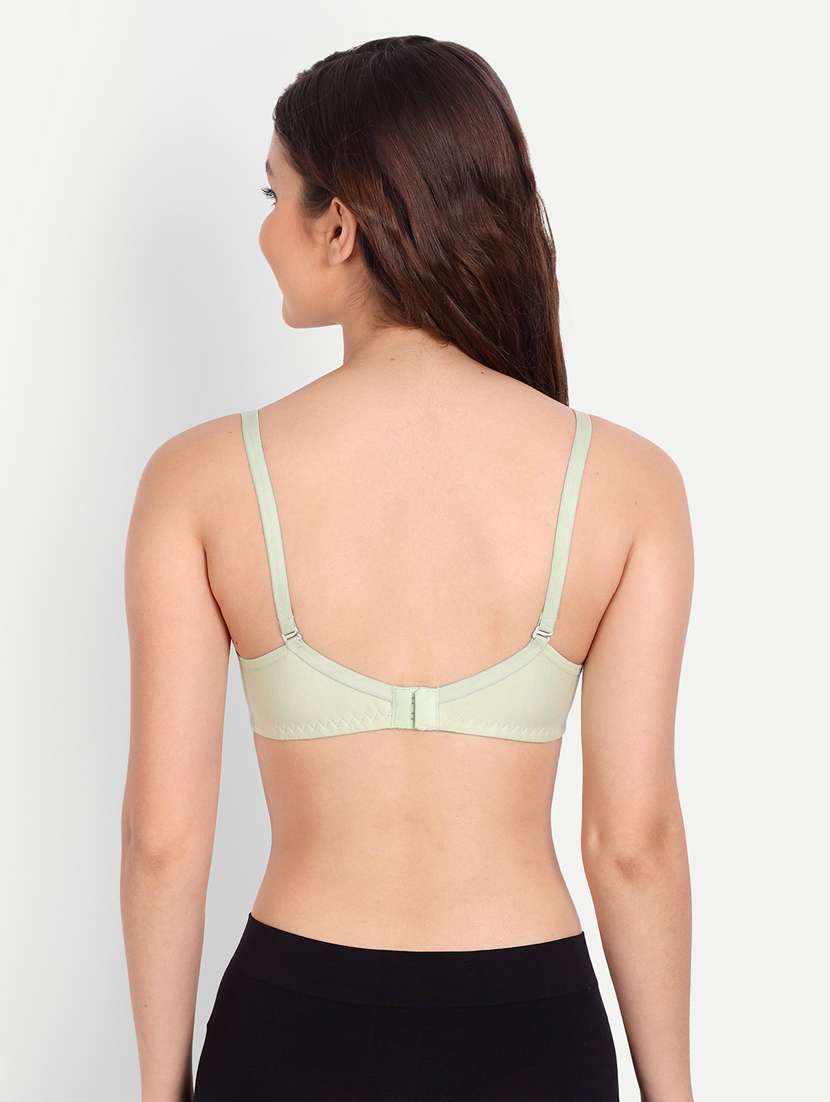 pack of 2 solid multi colored t-shirt bra - 20764083 -  Standard Image - 4