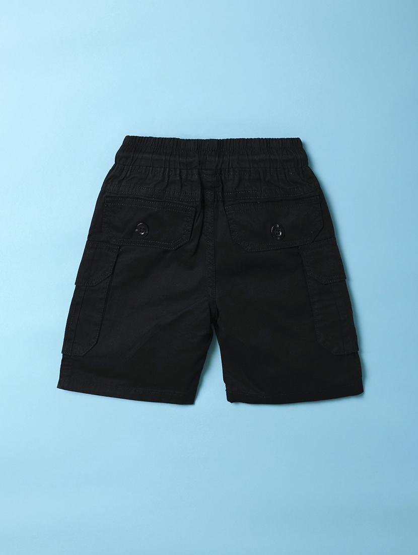 black cotton shorts & three fourth - 20777595 - Standard Image - 1