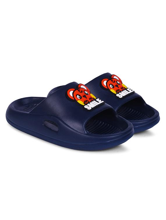 pack of 2 kids multi coloured slippers - 20794772 - Standard Image - 1