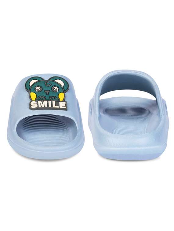 pack of 2 kids multi coloured slippers  - 20794775 -  Standard Image - 4