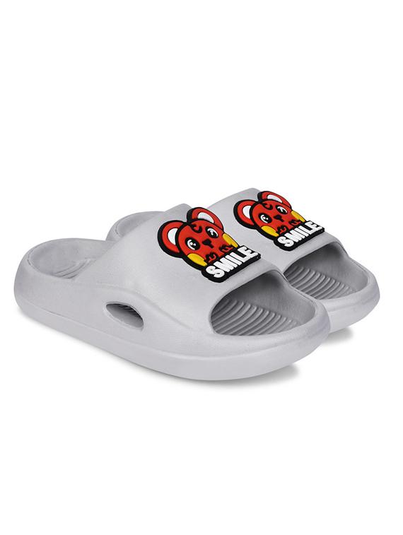 pack of 2 kids multi coloured slippers - 20794778 - Standard Image - 1