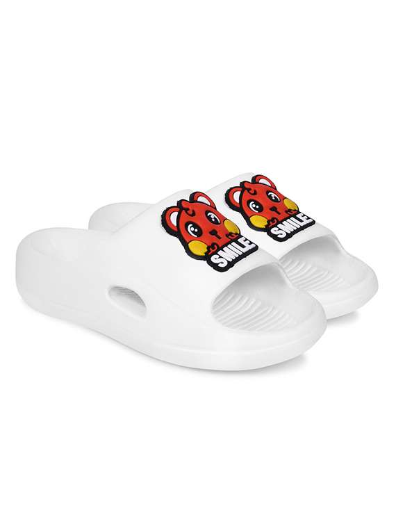 pack of 2 kids multi coloured slippers  - 20794784 -  Standard Image - 1