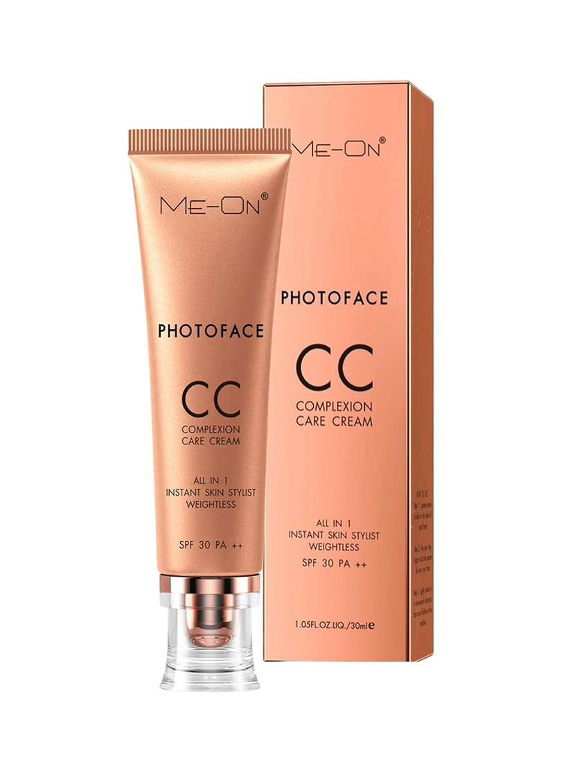 me-on photoface cc complexion care all in one weightless cc cream spf 30 pa++