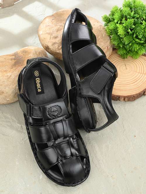black fisherman sandal - 20795208 -  Standard Image - 0