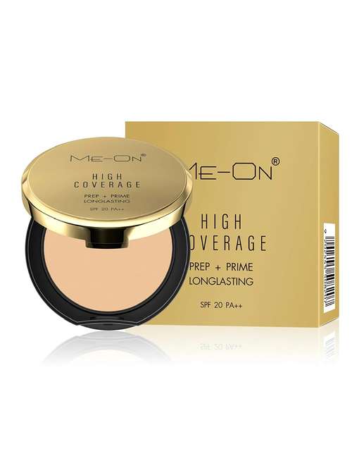me-on high coverage prep+prime longlasting compact powder spf 20 pa++