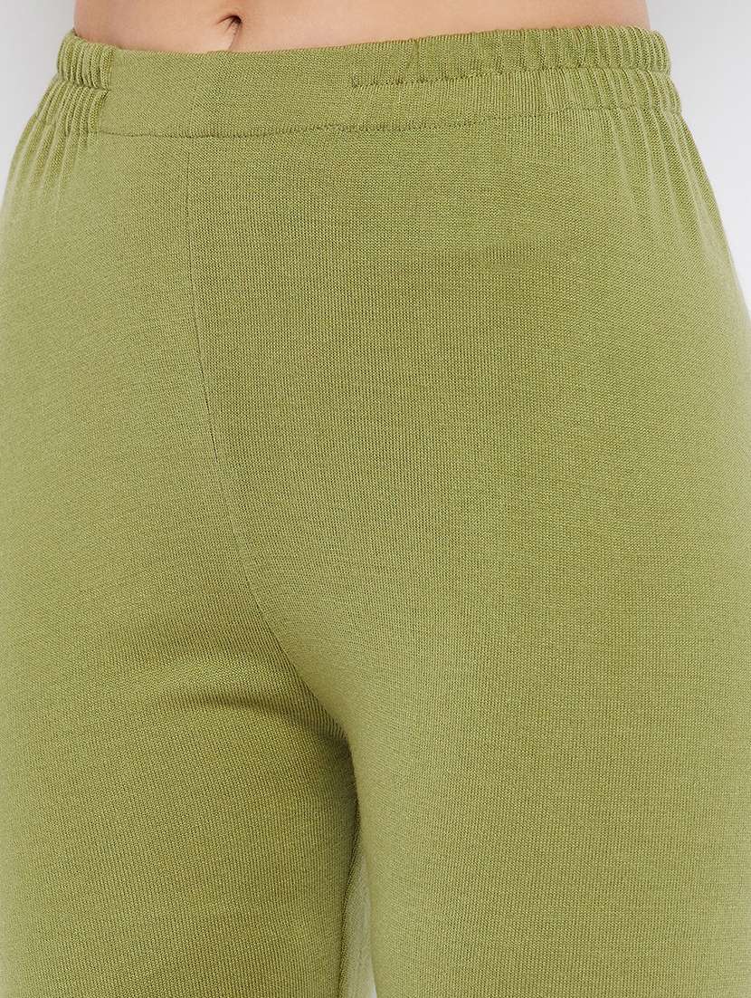 women green self-designed woolen suit set - 20796487 - Standard Image - 4