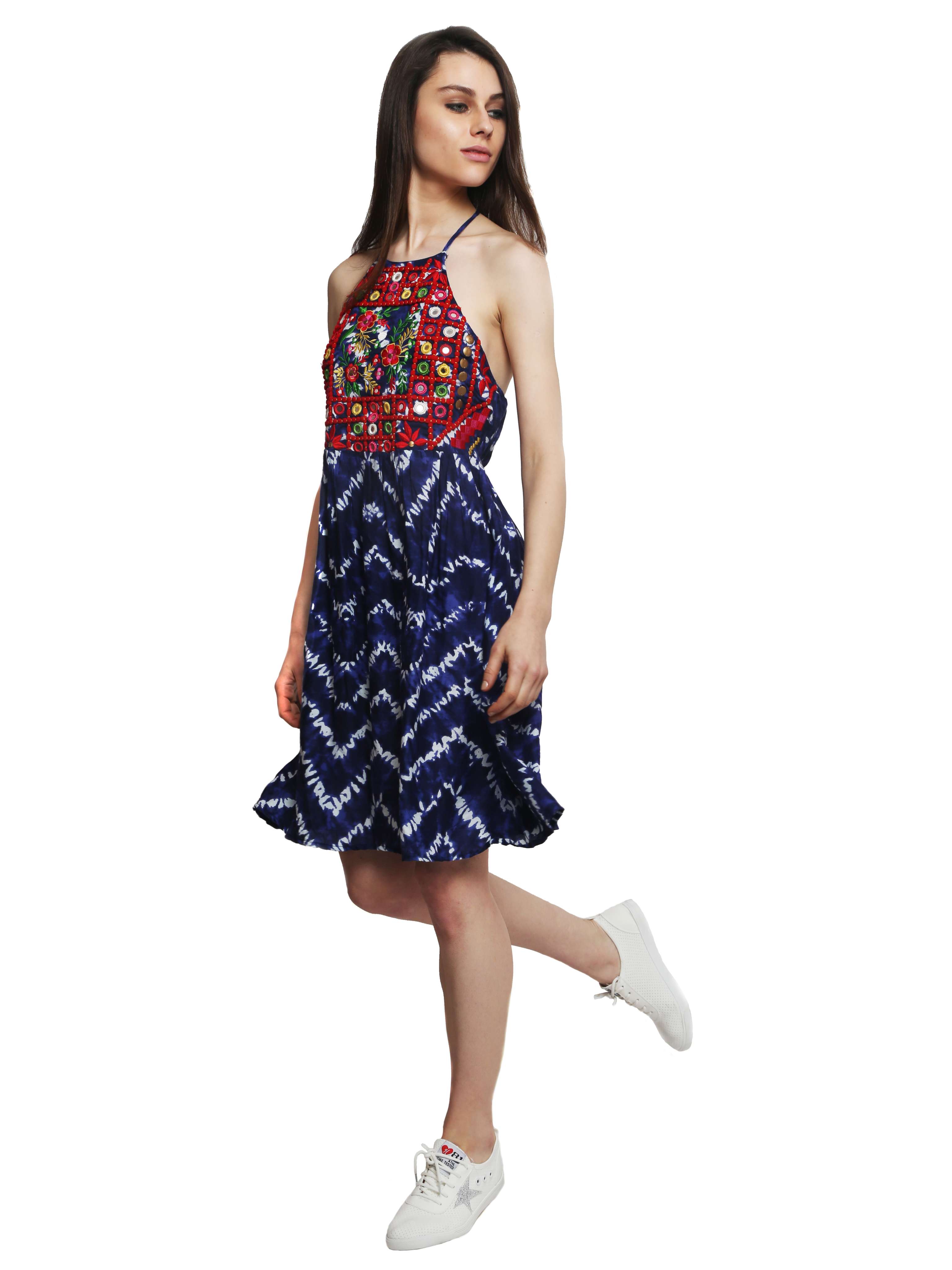 ibiza blue shine short dress - 20796571 -  Standard Image - 1