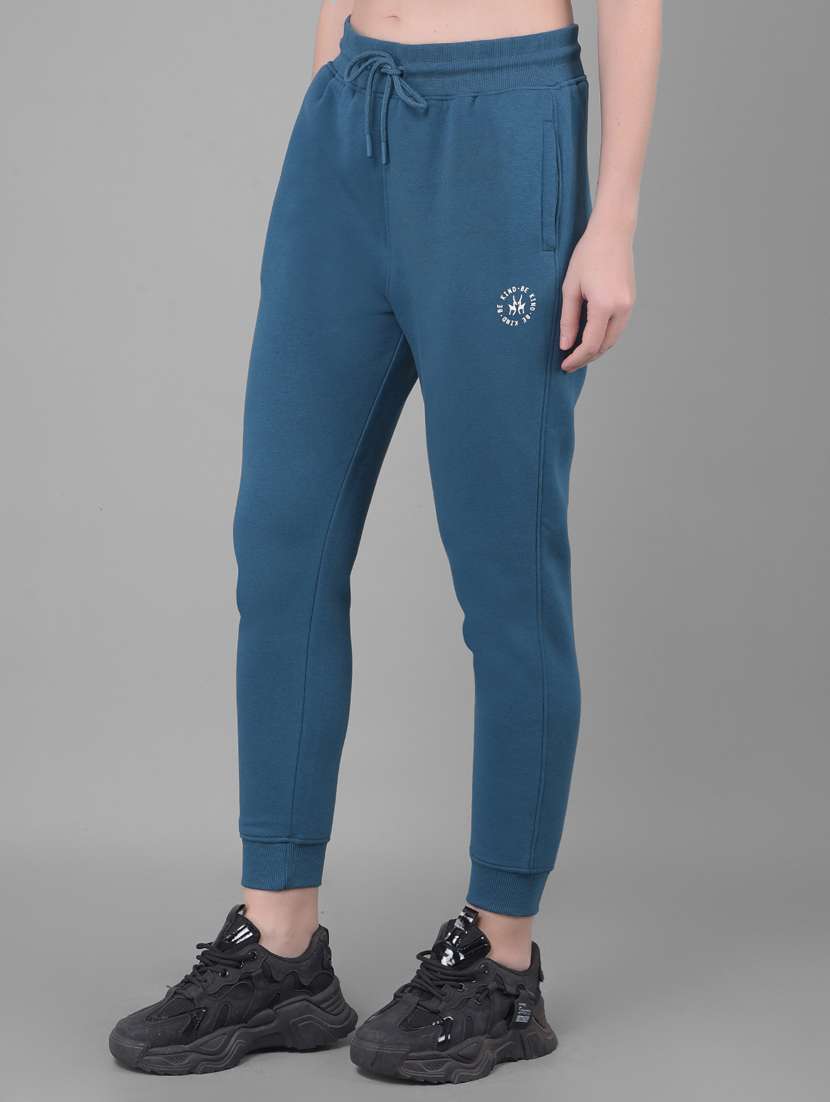 teal cotton blend jogger - 20796973 -  Standard Image - 1