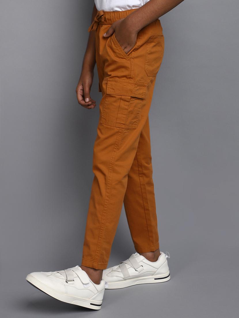 boys rust solid cargo trouser - 20797929 - Standard Image - 1