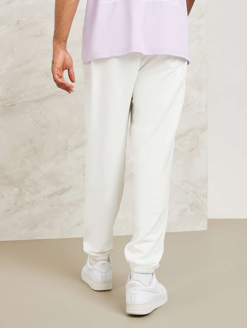 men solid cotton jogger - 20806379 -  Standard Image - 1