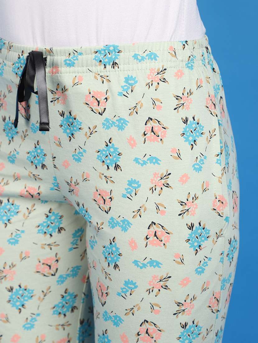 women mid-rise printed track pant - 20806470 -  Standard Image - 4