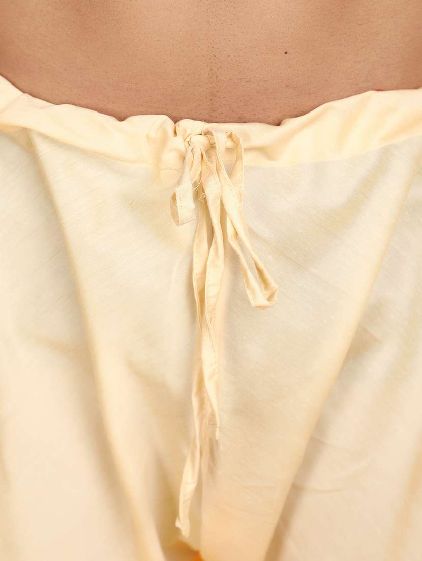 orange jacquard ethnic wear - 20806580 -  Standard Image - 4