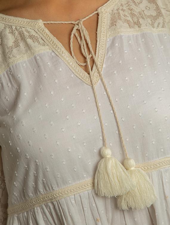 women white self-designed fit & flare dress - 20807351 - Standard Image - 4