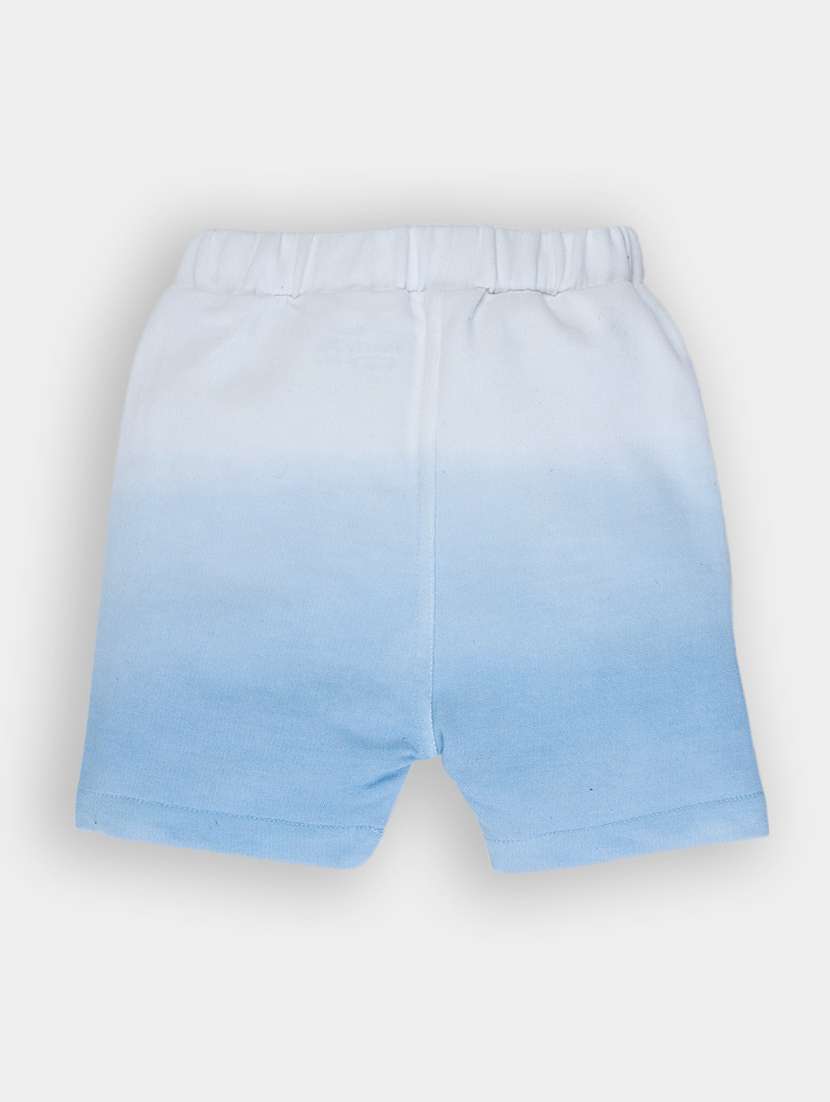 kids light blue ombre shaded shorts - 20810228 -  Standard Image - 1