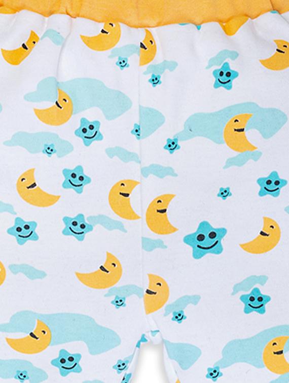 kids white quirky printed detailed shorts - 20810239 - Standard Image - 1