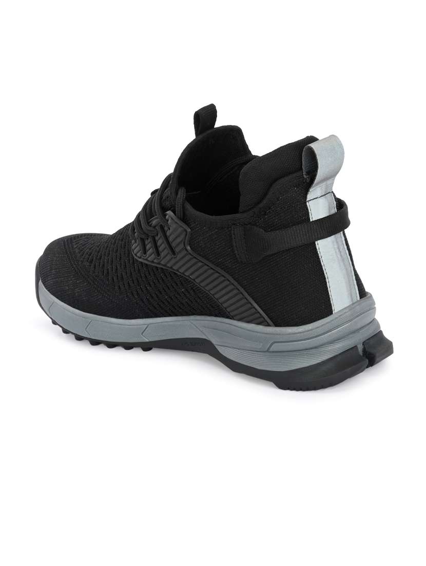 black lace up sport shoe - 20811876 - Standard Image - 4