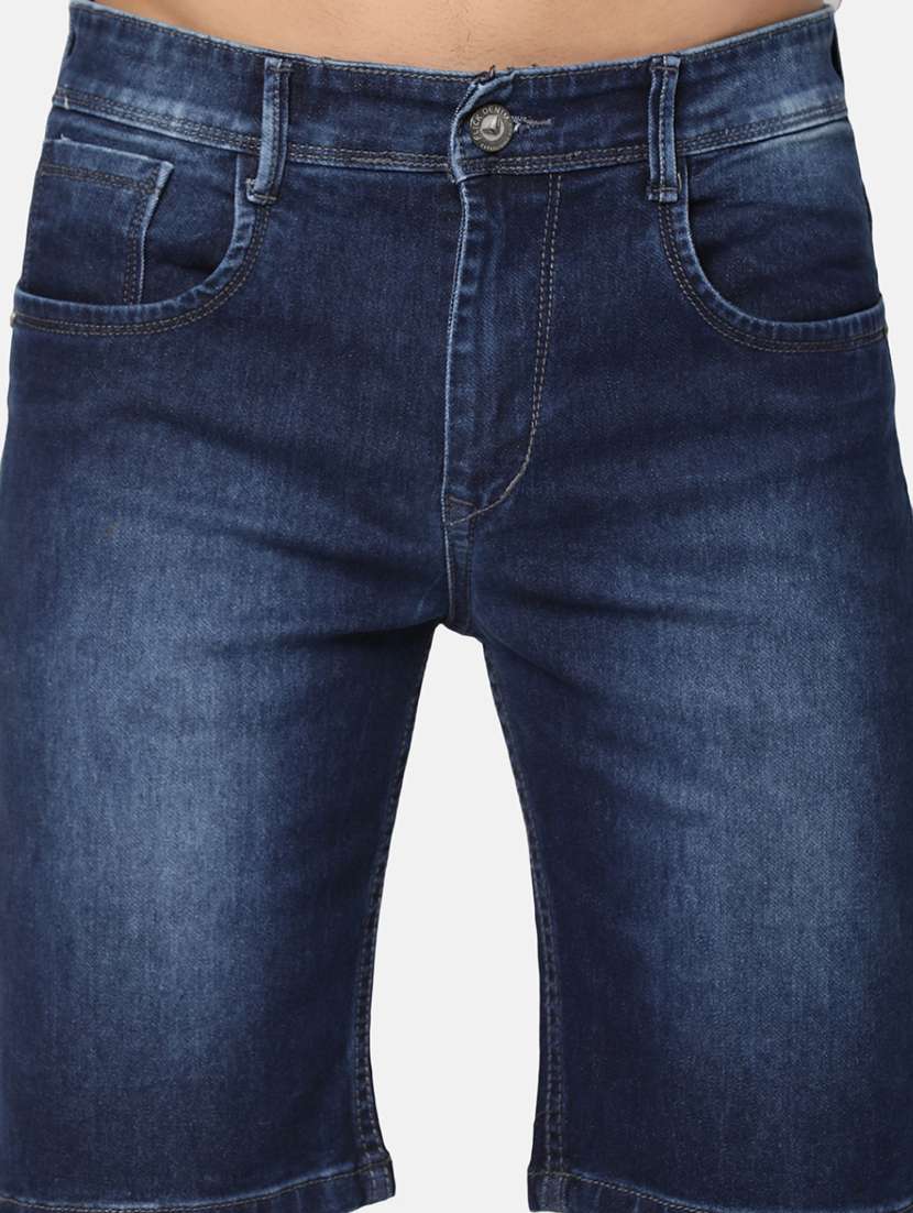 men washed mid rise short - 20813235 -  Standard Image - 4