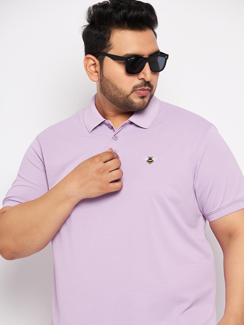 men polo neck logo printed t-shirt - 20814486 - Standard Image - 1