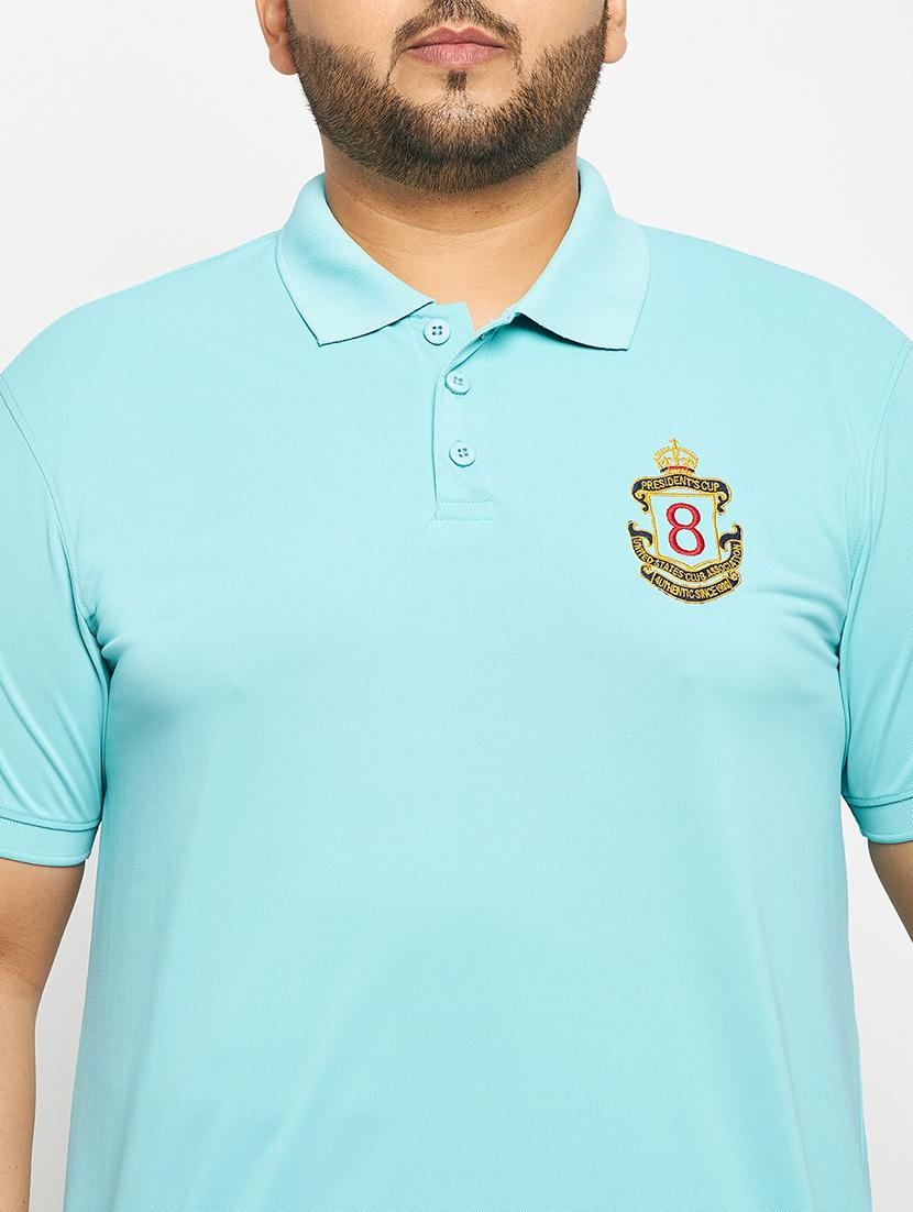 ai aqua polyester plain tshirt - 20814509 - Standard Image - 4