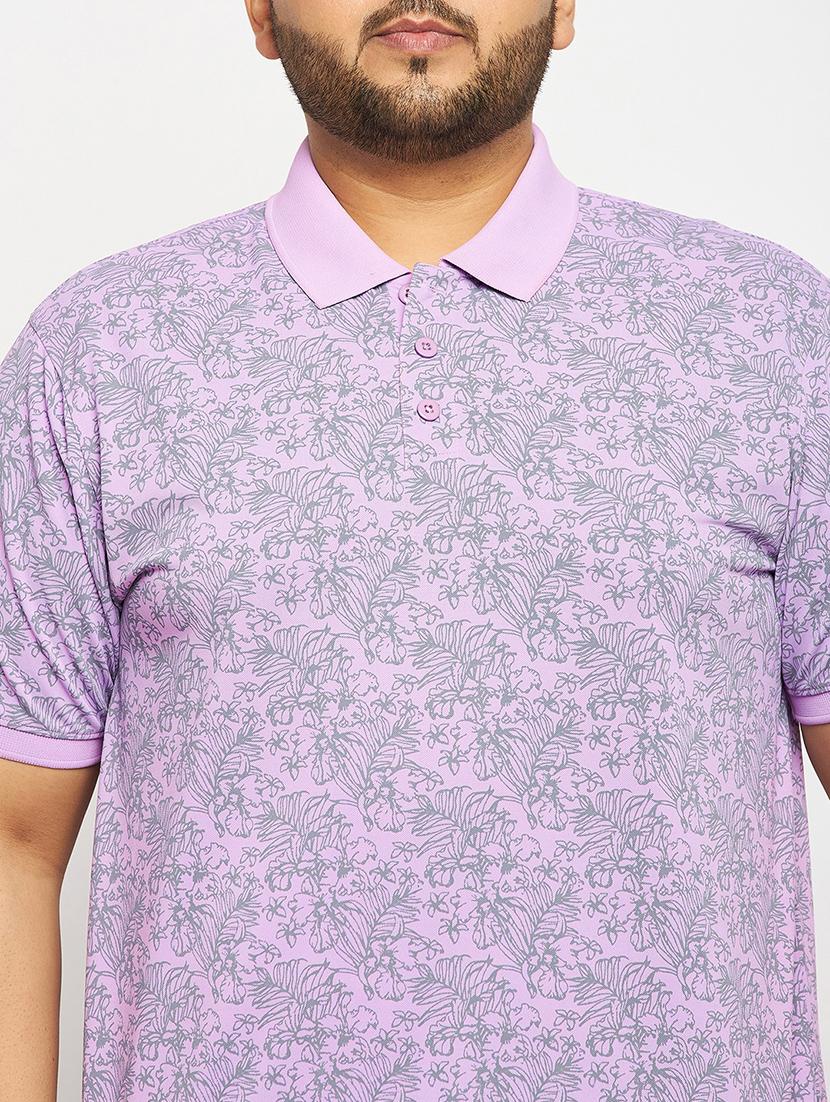 men polo neck printed t-shirt - 20814527 - Standard Image - 4