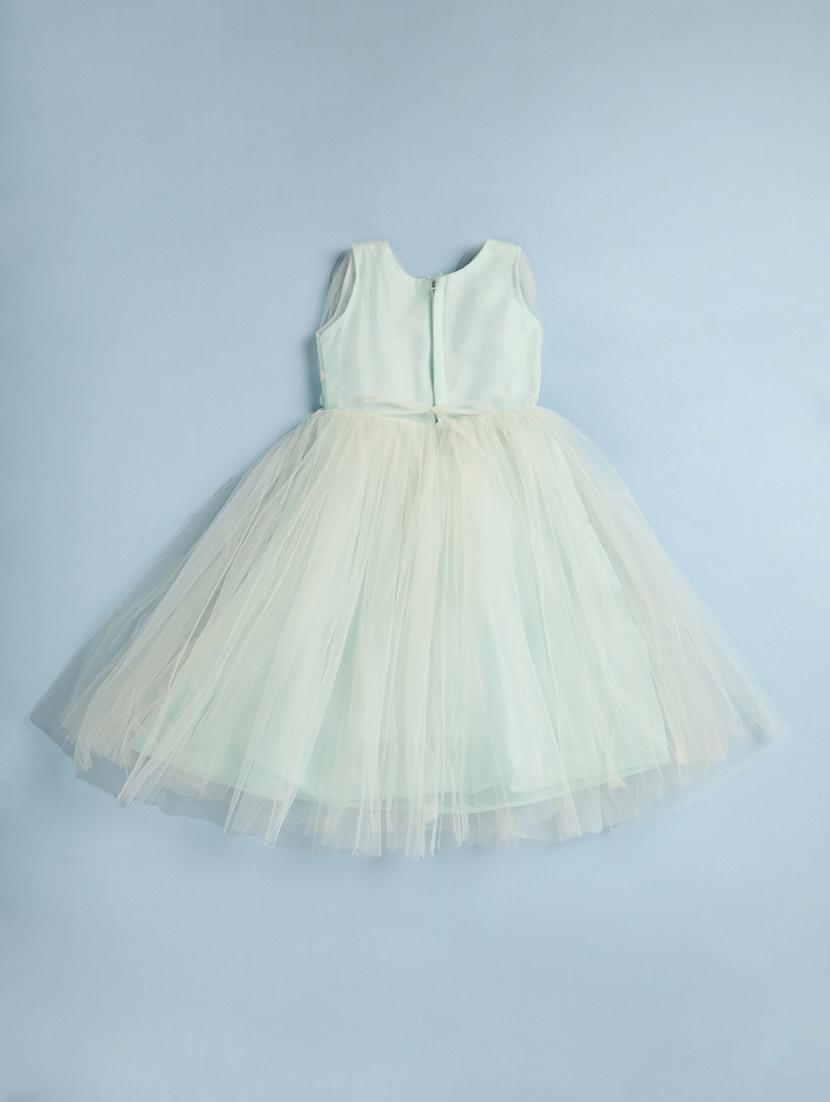 green solid frock - 20815540 -  Standard Image - 1