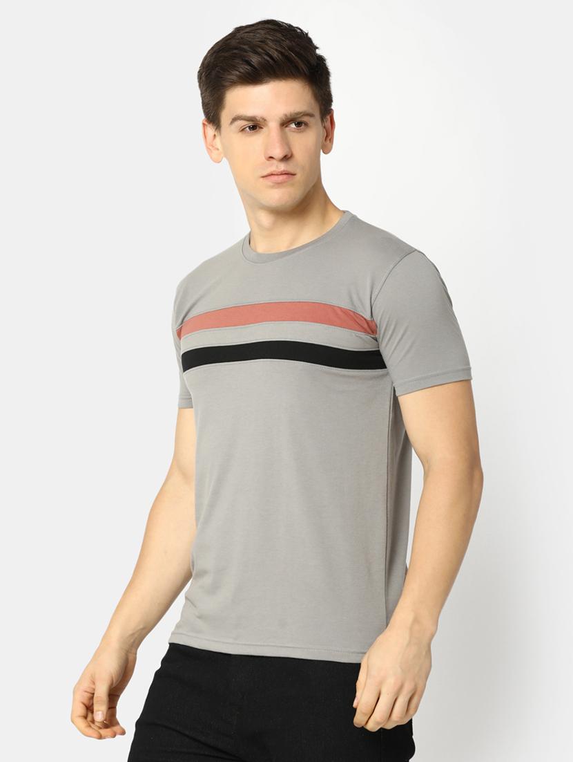 round neck striped t-shirt - 20816160 - Standard Image - 1