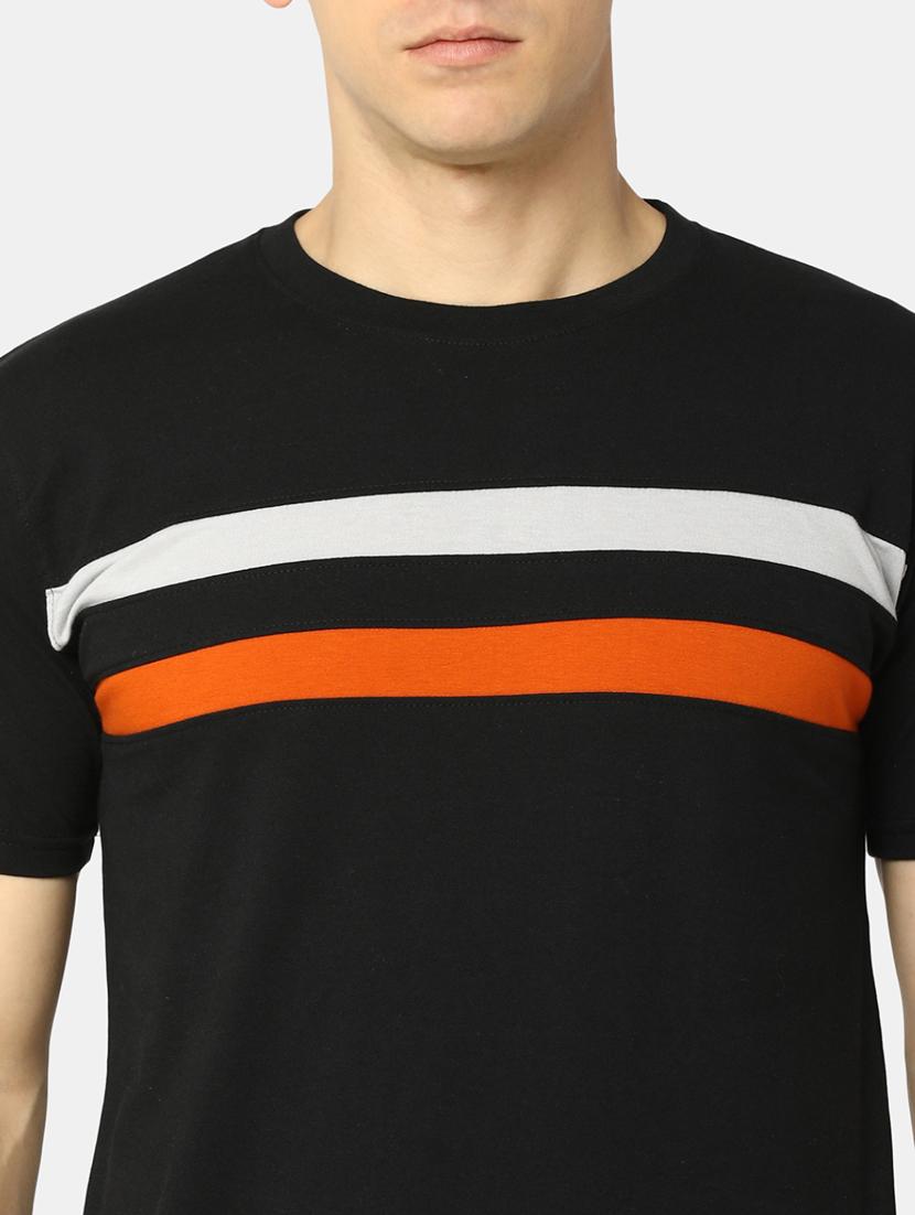 men chest print short sleeves t-shirt - 20816163 - Standard Image - 4