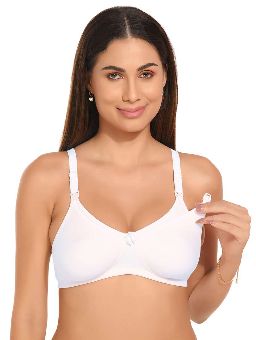 women solid maternity bra - 20817263 -  Standard Image - 1